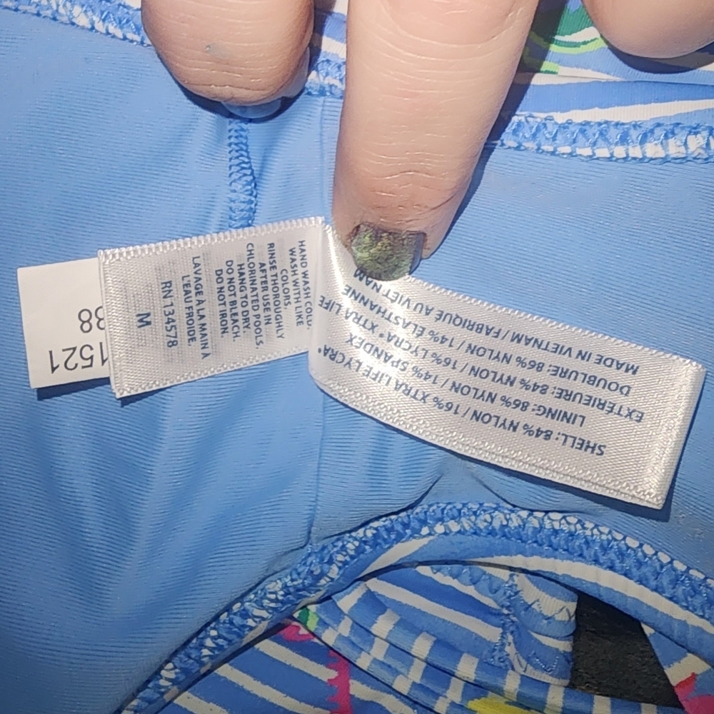 Vineyard Vines, 2 Piece Swim Set, Women's Medium - Picture 4 of 5
